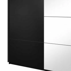 Schwarzer Schwebetürenschrank Mit Spiegel - Excellenta 8 Schwarzer Schwebetürenschrank Mit Spiegel - Excellenta -Wohnen Shop schwarzer schwebetuerenschrank mit spiegel in modernem design excellenta 02