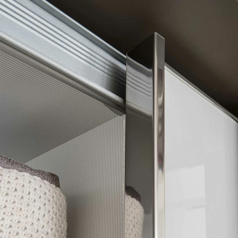 Schwebetüren Kleiderschrank In Braun & Weiß - Genre 7 Schwebetüren Kleiderschrank In Braun & Weiß - Genre – Bild 5