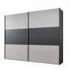 Schwebetüren Kleiderschrank In Hellgrau & Dunkelgrau - Guadiana -Wohnen Shop schwebetueren kleiderschrank in hellgrau dunkelgrau 2 tuerig guadiana f