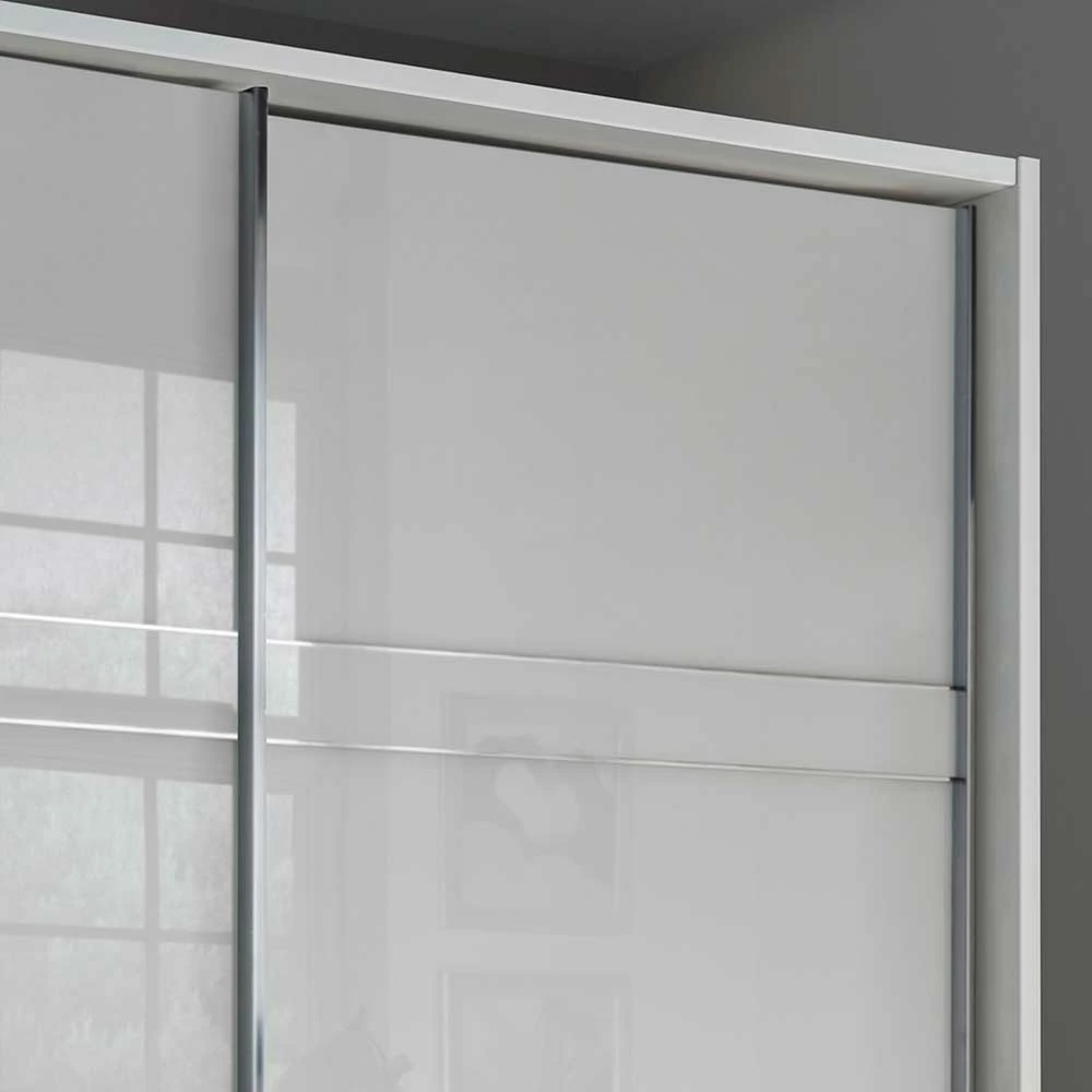 Schwebetüren Kleiderschrank Mit Glas Front - Ekino 7 Schwebetüren Kleiderschrank Mit Glas Front - Ekino – Bild 5