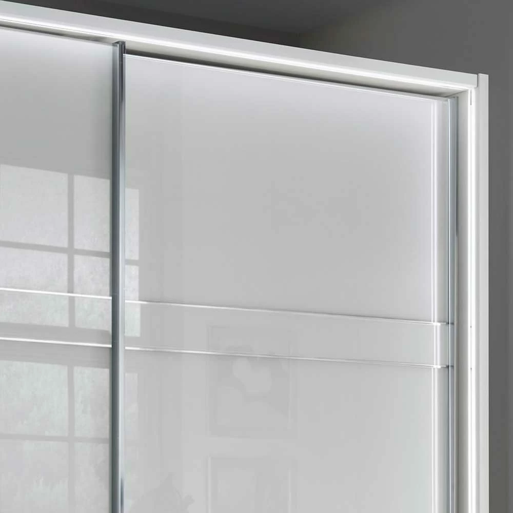 Schwebetüren Kleiderschrank Mit Glas Front - Ekino 8 Schwebetüren Kleiderschrank Mit Glas Front - Ekino – Bild 6