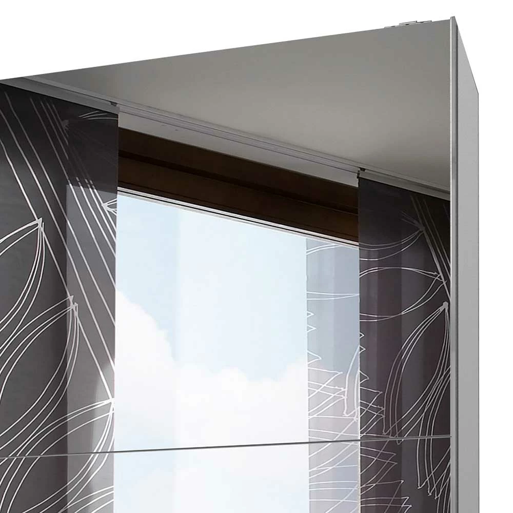 Schwebetüren Kleiderschrank Mit Spiegel - Nocina 5 Schwebetüren Kleiderschrank Mit Spiegel - Nocina – Bild 3