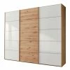 Schwebetüren Kleiderschrank Modern - Depart -Wohnen Shop schwebetueren kleiderschrank modern in weiss glas eiche bianco depart f