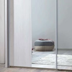 Schwebetüren Kleiderschrank Arneta In Weiß Lärche Dekor 11 Schwebetüren Kleiderschrank Arneta In Weiß Lärche Dekor -Wohnen Shop schwebetueren kleiderschrank weiss laerche dekor passepartout rahmen und led licht arneta 03
