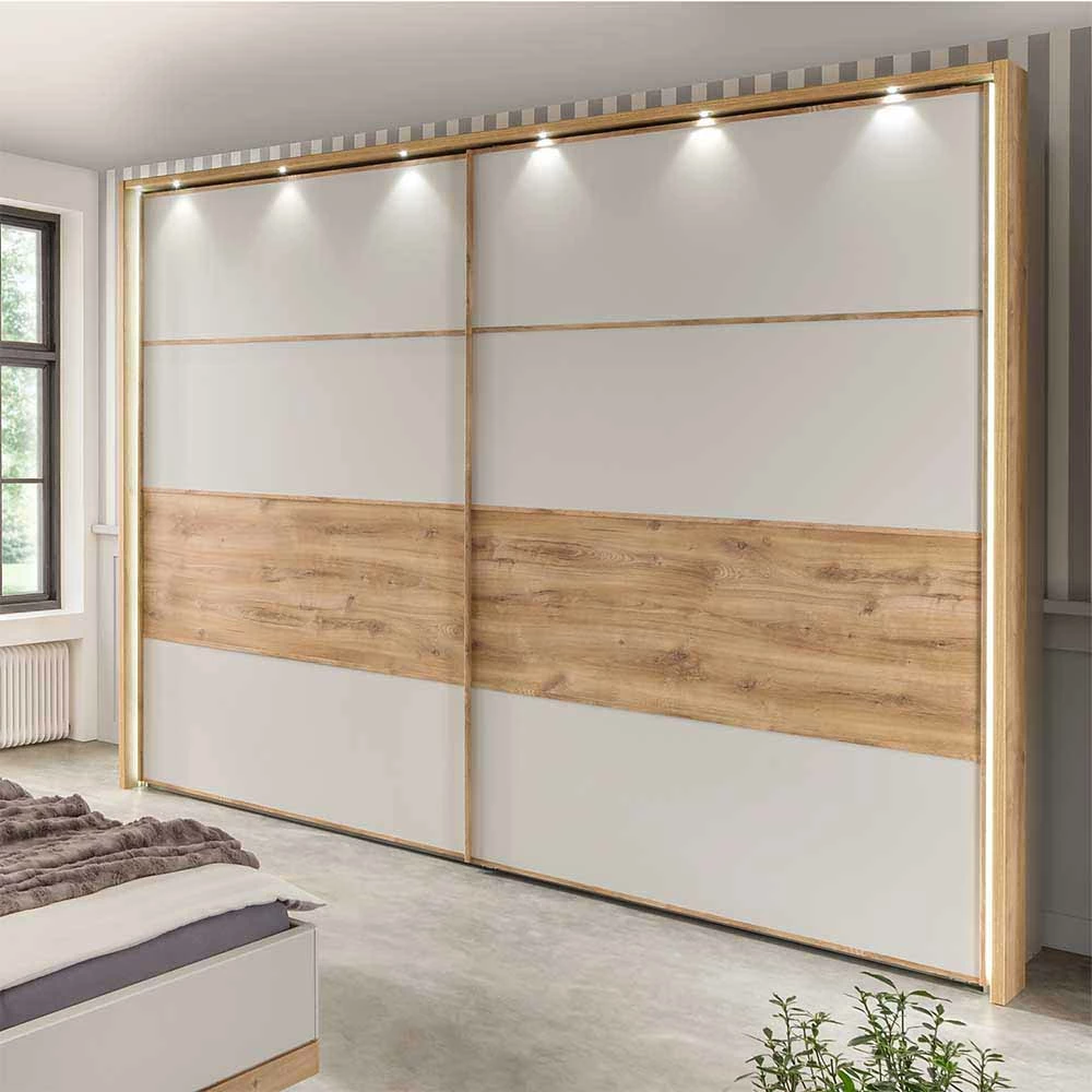 Schwebetüren-Schrank Chava Für Schlafzimmer 4 Schwebetüren-Schrank Chava Für Schlafzimmer – Bild 2