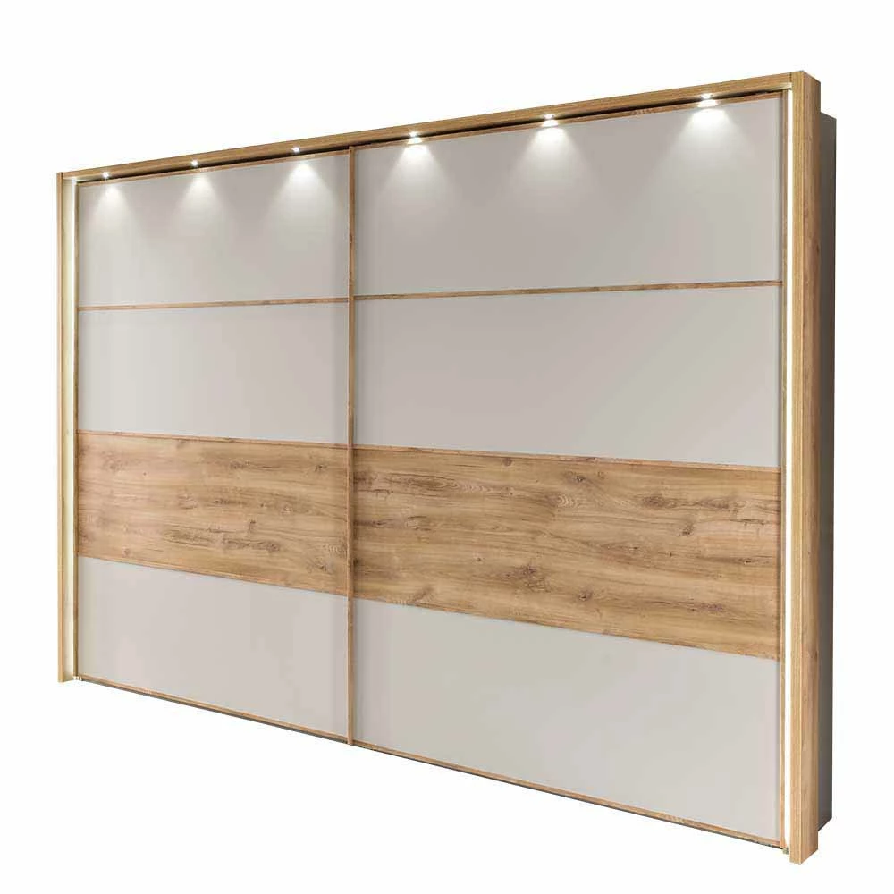 Schwebetüren-Schrank Chava Für Schlafzimmer 3 Schwebetüren-Schrank Chava Für Schlafzimmer