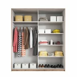 Schwebetürenschrank 2-türig Mit Spiegel - Anglivia 10 Schwebetürenschrank 2-türig Mit Spiegel - Anglivia -Wohnen Shop schwebetuerenschrank 2 tuerig mit spiegel in weiss eiche san remo anglivia 02