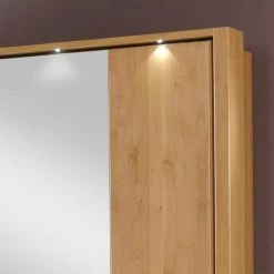 Schwebetürenschrank Bordeaux Aus Erle 10 Schwebetürenschrank Bordeaux Aus Erle -Wohnen Shop schwebetuerenschrank erle spiegelfront bordeaux 02