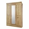 Teilmassiver Kleiderschrank Aus Asteiche - Zamron 1 Teilmassiver Kleiderschrank Aus Asteiche - Zamron -Wohnen Shop teilmassiver kleiderschrank aus asteiche mit spiegel 3 tuerig zamron f