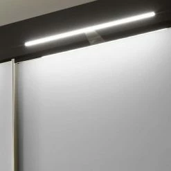 Topp Glas Schlafzimmerschrank 300 Cm Breit - Jassona -Wohnen Shop topp glas schlafzimmerschrank 300 cm breit in weiss braun jassona 05