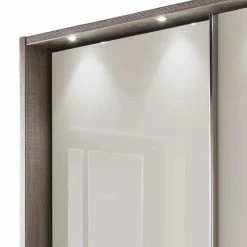 Topp Kleiderschrank Mit Licht LED - Saluvera -Wohnen Shop topp kleiderschrank mit licht led und schwebetueren 175x240x67 saluvera 02