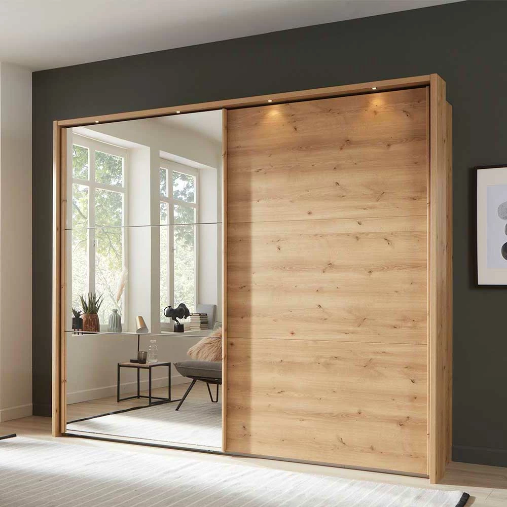 Topp Schwebetürenschrank Mit Spiegeltür - Power 4 Topp Schwebetürenschrank Mit Spiegeltür - Power – Bild 2