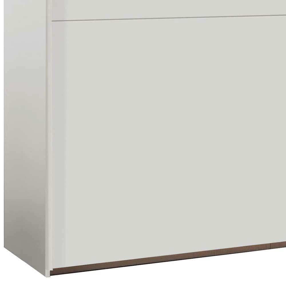 Weißer 2-türiger Kleiderschrank Mit Schiebetüren - Abelina 5 Weißer 2-türiger Kleiderschrank Mit Schiebetüren - Abelina – Bild 3
