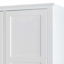 Weißer Kleiderschrank Im Skandi Design - Eicando 11 Weißer Kleiderschrank Im Skandi Design - Eicando -Wohnen Shop weisser kleiderschrank im skandi design mit drei tueren zwei schubladen eicando 03