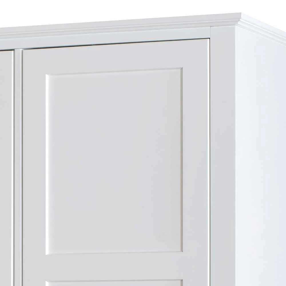 Weißer Kleiderschrank Im Skandi Design - Eicando 6 Weißer Kleiderschrank Im Skandi Design - Eicando – Bild 4