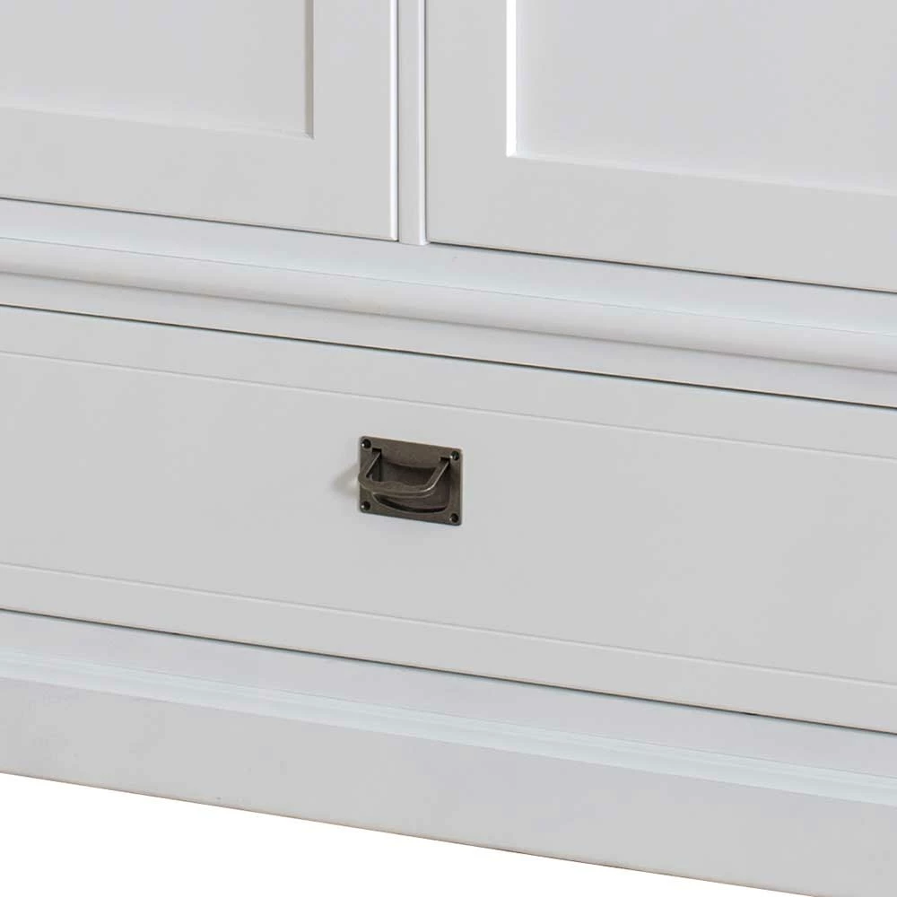 Weißer Kleiderschrank Im Skandi Design - Eicando 8 Weißer Kleiderschrank Im Skandi Design - Eicando – Bild 6