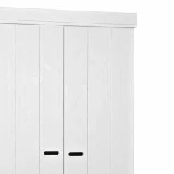 Weißer Kleiderschrank Im Skandinavischen Stil - Mattressa -Wohnen Shop weisser kleiderschrank im skandinavischen stil aus kiefer massivholz mattressa 04