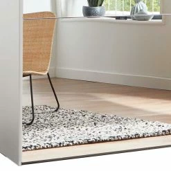 Weißer Schwebetürenschrank Mit Spiegel Links - Elenya -Wohnen Shop weisser schwebetuerenschrank mit spiegel links made in germany elenya 02