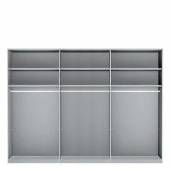 Weißer Schwebetürenschrank Mit Spiegel - Pepper 11 Weißer Schwebetürenschrank Mit Spiegel - Pepper -Wohnen Shop weisser schwebetuerenschrank mit spiegel und metallgriffen in chrom pepper 03