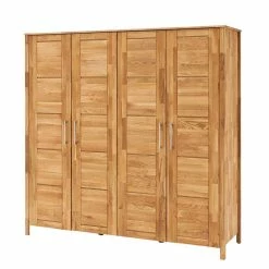 Wildeiche Kleiderschrank Mit Ausstattung - Memba I