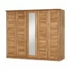 Wildeiche Schlafzimmerschrank Cranos Mit Spiegel 2 Wildeiche Schlafzimmerschrank Cranos Mit Spiegel -Wohnen Shop wildeiche schlafzimmerschrank spiegel massiv cranos f
