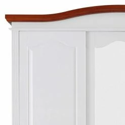 Zweifarbiger Holz Kleiderschrank Landhaus - Beapta 12 Zweifarbiger Holz Kleiderschrank Landhaus - Beapta -Wohnen Shop zweifarbiger holz kleiderschrank landhaus aus kiefer mit schiebetueren beapta 04